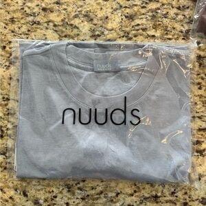 Nuuds Cropped Tee in Mist